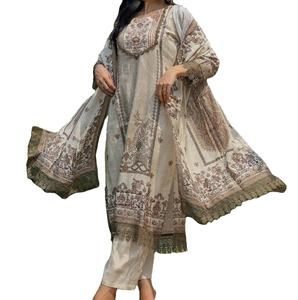 Top Quality Women's Fancy Dress Suit Breathable Wholesale Casual Outdoor Wedding & Party Wear Solid Blue Color Best Selling - Product Image 5