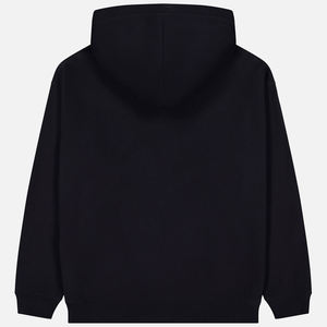 Sudadera con Capucha Casual de Invierno, Estilo Urbano, Hombros Caídos, Oversize, Algodón de Alta Calidad, Forro Polar Grueso, Lisa, Personalizable - Product Image 3