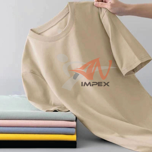 Conception de logo personnalisée OEM pour hommes et femmes, t-shirt à manches courtes classique et polyvalent, couleur unie, été - Product Image 6