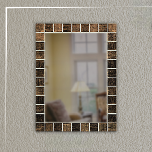 Contemporary Mosaic Designer <b>Mirror</b> Sleek and Modern Design to Complement any Decor Art Decor - Product Image 4