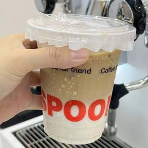 Vasos de Plástico Transparentes Desechables de 16 oz con Logotipo Personalizado, Vasos de Plástico PET Transparentes para Café Helado y Bebidas Frías para Llevar con Tapas Planas - Product Image 6