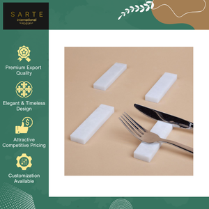 Juego de Cubiertos de Mármol Natural Hecho en India, de la Mejor Calidad, Hecho a Mano, Ecológico, Apto para Lavavajillas, de Lujo, con Reposacucharas y Reposatenedores - Product Image 2