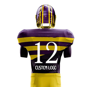 Nuevo Uniforme de Fútbol Americano Deportivo con Logotipo Personalizado, Diseño Nuevo, Ligero, Transpirable y Cómodo de Alta Calidad Profesional - Product Image 6