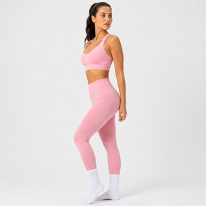 Sujetador deportivo push-up, top corto cómodo para fitness, transpirable, de alto impacto, para entrenamiento en el gimnasio, diseño elegante y moderno, diseño personalizado. - Product Image 2
