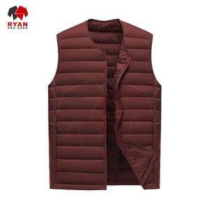 เสื้อกั๊กพัฟเฟอร์ผู้ชาย พรีเมียม แบบควิลท์ ไม่มีแขน เสื้อแจ็คเก็ตฤดูหนาว สวมใส่สบาย - Product Image 1