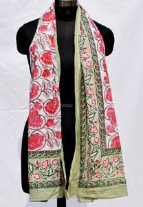 Sarongs et paréos indiens faits à la main, imprimés au bloc, 100 % coton, pour femmes, longs, de plage, vente en gros, imprimé Indonésie - Product Image 3