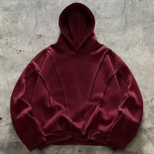 Wholesale cotton pullover hoodie blank hoodie cotton hoodie fleece hoodie for men unisex OEM wholesale fast delivery - Product Image 5