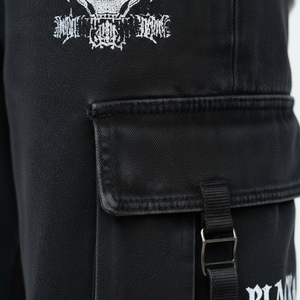 Women Eco-Friendly Streetwear Two-Piece Set Crop Top & Loose Fit Jogger <b>Pants</b> Character Print Laser Printed Spandex/Polyester - Product Image 5