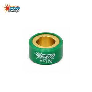 ลูกกลิ้งวาริเอเตอร์ SUN RACING WRL2012-17 ขนาด 20x12 มม. น้ำหนัก 17 กรัม สำหรับ MIO125 MIOi125 N-MAX155 AEROX155 ชุดแต่ง CVT 6 ชิ้น - Product Image 4