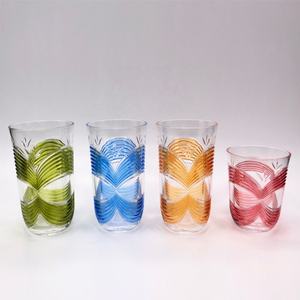 Carved Ribbon Acrylic Drink Water <b>Tumblers</b> - Product Image 2