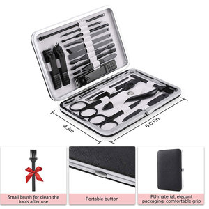 Wholesale High Quality <b>Manicure</b> Pedicure <b>Kit</b>, Stainless Steel <b>Manicure</b> Set, Travel <b>Manicure</b> <b>Kit</b> With Bag - Product Image 5