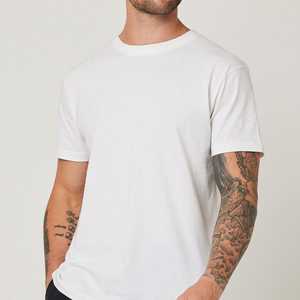 Men's Short Sleeve O-Neck 100% Cotton <b>T</b>-<b>Shirt</b> Regular Fit Casual Knitted Eco-Friendly <b>Sequin</b> Embroidery Animal Print 180g Jersey - Product Image 2