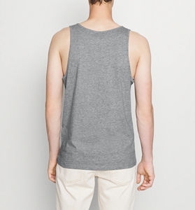 Custom OEM Front Pocket Drop Armhole <b>Oversized</b> Singlets Casual Wear <b>Vest</b> Bodybuilding Muscle Men Tank <b>Top</b> Breathable Quick Dry - Product Image 2
