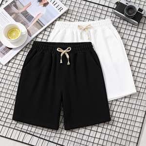 Pantalones Cortos Deportivos Casuales de Verano para Niños, 100% Algodón, Transpirables, de Secado Rápido, Talla Grande, Corte Recto, Cinco Puntos, de Fábrica OEM - Product Image 2