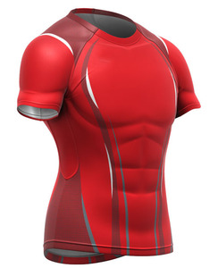 Men Sportswear Training T Shirt Breathable Quick Dry Fitness Clothing - Product Image 6