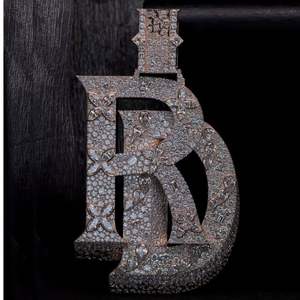 Pendentif Lettre Hip Hop Tendance en Moissanite et Argent 925, Tailles Mixtes, Effet Glacé, Certifié et qui passe le test du diamant - Product Image 1