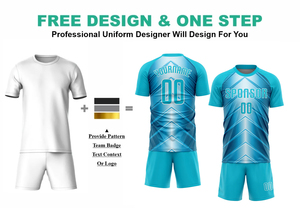 ชุดฟุตบอลแบบสั่งทำพิเศษ ชุดยูนิฟอร์มฟุตบอลแบบซับลิเมชั่น แขนเสื้อ OEM ชุดทีม ชุดฝึกซ้อมสโมสรแบบส่วนตัว ผลิตโดย Rexfit - Product Image 4