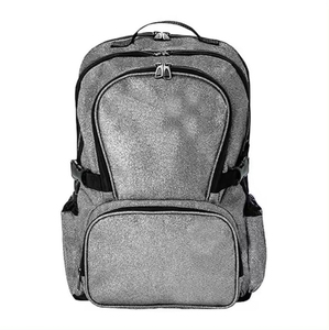 Mochila de Lona Gris de 30-40L de Capacidad, Bolsa Deportiva Resistente para Exteriores con Múltiples Bolsillos y Correas Ajustables - Product Image 1
