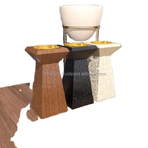 Mubkhar de madera para quemador Bakhoor de madera esmaltada de Ramadán con diseño y logotipo a medida, perfecto para festividades en el hogar y el hotel - Product Image 3