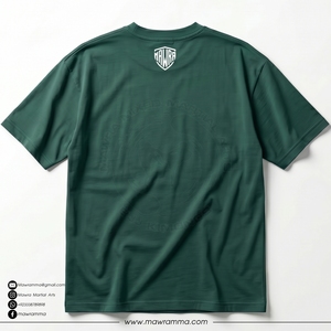 Camiseta Verde de Manga Corta para Hombre con Estampado Tribal, Corte Regular, Algodón Jersey, Estilo Casual, Cuello Redondo, Diseño Personalizado - Product Image 4