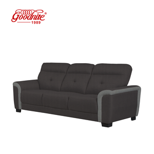 Canapé d'angle en tissu Goodnite ML3700 3 places, mousse haute densité, design minimaliste, durable, écologique, pour hôtel et usage domestique - Product Image 1