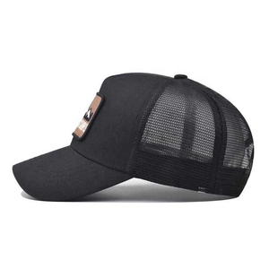 Gorra Trucker de Camuflaje para Hombre, Gorra de Malla Transpirable con Parche Bordado de Estrella, Fabricante de Gorras Trucker Personalizadas con Bordado de Logotipo - Product Image 3
