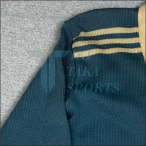 Unisex Standard Long Sleeve Button Knit V-neck Lace Breathable Wool/Nylon Anti-Pilling <b>Cardigan</b> <b>Sweater</b> Customized Winter - Product Image 3