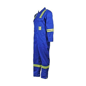 Uniformes de Trabajo de Verano, Ropa de Seguridad, Overol Industrial de Protección para la Construcción, ANSI/EN ISO CLASE 3, Impermeable, con Logotipo LED FLASH - Product Image 6