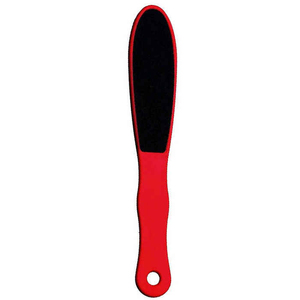 Râpe à pédicure professionnelle en acier inoxydable allemand de haute qualité, lime à pieds robuste en acier inoxydable simple face avec poignée en plastique - Product Image 2