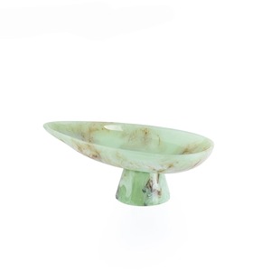 High End Resin Foot Bowl with Matching Serving Tray and Modern Saucers for <b>Eid</b> Celebration Table Setup and Dinnerware Bowls - Product Image 3