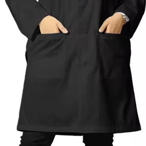 Blouse médicale longue 2025 pour femme, uniforme d'infirmière, blouses de laboratoire blanches, tenues médicales - Product Image 3