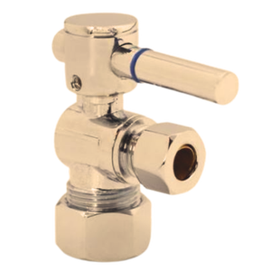 VAB0051 Robinet d'arrêt d'angle 1/4 de tour, poignée à levier 5/8 po DE, 1/4 de tour. - Product Image 3