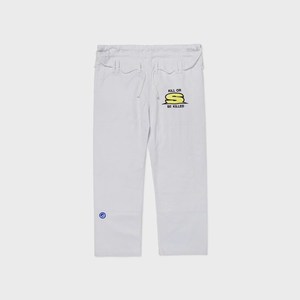 ชุดยิวยิตสู Shoyorol BJJ Gi สีขาวพรีเมียม คุณภาพสูง พร้อมโลโก้แบบกำหนดเอง รุ่นใหม่ล่าสุด น้ำหนัก 450 GSM - Product Image 5