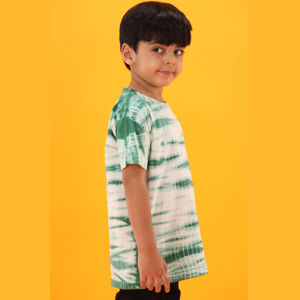 T-shirts personnalisés tie-dye, design tendance, best-sellers, qualité supérieure, fabrication en usine, vente directe, mode streetwear, pour garçons - Product Image 2