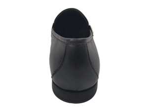 Mocasines Negros Sintéticos para Hombre Dlords, con Punta de EVA, Entresuela Antideslizante de Goma, Forro de PU Transpirable para Todas las Temporadas, Diseño Sólido - Product Image 3