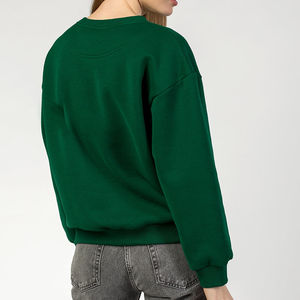 Sudadera de Mujer 100% Algodón de Alta Calidad, Cuello Redondo, Diseño Personalizado, Nuevo Estilo, Superventas - Product Image 5