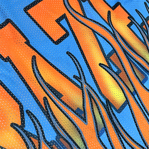 เสื้อยืดทรงบ็อกซี่พิมพ์ลายแขนสั้นระบายอากาศได้ดีสำหรับผู้ชาย คอกลม สวมใส่สบายๆ สไตล์สตรีทแวร์ แนวอเมริกันฟุตบอล - Product Image 5