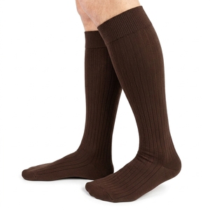 Simple Style Winter Crew <b>Socks</b> Anti-Bacterial Casual Thick Breathable Soft Material Comfortable Daily Wear Collection - Product Image 1