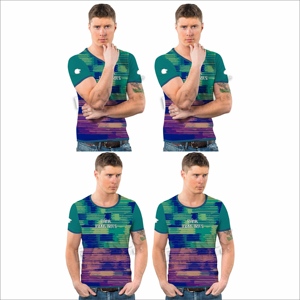 เสื้อยืดพิมพ์ลายขายส่งสำหรับผู้ชาย ผ้าฝ้าย 100% มีสินค้าในสต็อก เสื้อยืดผู้ชายผลิตจากโรงงาน ทรงหลวม - Product Image 6