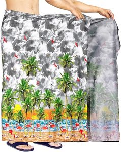 Pareo de Playa Personalizado para Hombre, Sarong Ligero, Cubre Traje de Baño, Fabricante OEM - Product Image 3