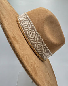 Sombrero Vaquero Estilo Americano para Viajes al Oeste, 100% Poliéster, Verano, Casual, Moderno, con Ajuste Profesional - Product Image 4