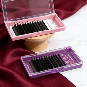 Extensiones de Pestañas Individuales de Marca Privada al por Mayor, Bandejas de Pestañas de Volumen Fácil de Aplicar, Extensiones de Pestañas de Cachemira - Product Image 3