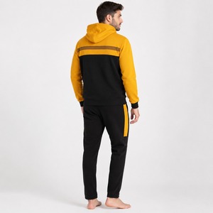 Chándal Deportivo de Invierno Personalizado para Hombre, 100% Algodón, Diseño Sólido, Logotipo Personalizable, Color Personalizable, Ropa Deportiva para Hombre - Product Image 6