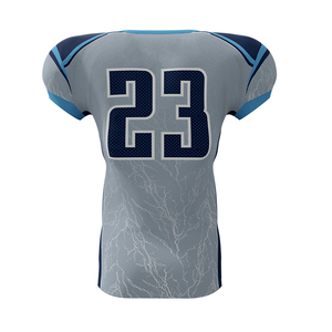 Camiseta de Fútbol Americano Estampada Digitalmente, 100% Poliéster, Secado Rápido, Manga Corta, Ropa Deportiva para Hombre, Venta Directa de Fábrica - Product Image 3