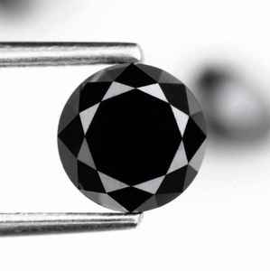 Diamants noirs naturels ronds de 9,7 mm, 3,5 carats, pour la création de bijoux fins, diamants en vrac d'Inde, livraison gratuite, prix de gros. - Product Image 3