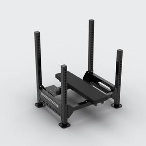 QLI QBPF056 Adjustable Safety <b>Bench</b> Press <b>Rack</b> Heavy Duty Stainless Steel Barbell Gym Equipment Commercial - Product Image 3