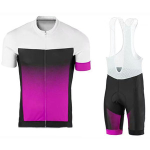 Tenue de cyclisme en gros pour professionnels, impression numérique personnalisée, séchage rapide, vêtements de sport à manches courtes, 100 % polyester, unisexe - Product Image 2