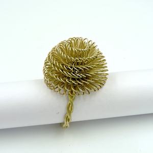 Servilletero de latón con Reno dorado, accesorio de ajuste de mesa FESTIVO PARA CENA DE Navidad y decoración de fiesta de vacaciones - Product Image 6