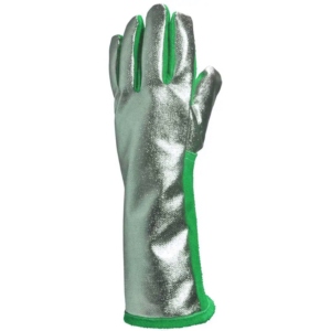 Guantes de Bombero de Alta Calidad, Resistentes al Calor, de Cuero Reforzado y Aluminizado, para Protección de Manos y Brazos - Product Image 3