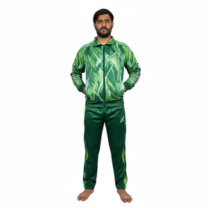 ชุดวอร์มพรีเมียมสำหรับผู้ชาย ดีไซน์น้ำหนักเบา เหมาะสำหรับวิ่ง จ๊อกกิ้ง ฟิตเนส และกีฬา ชุดแทรคสูทแขนยาว - Product Image 1